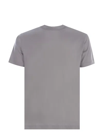 Shop Emporio Armani T-shirts And Polos Light Grey