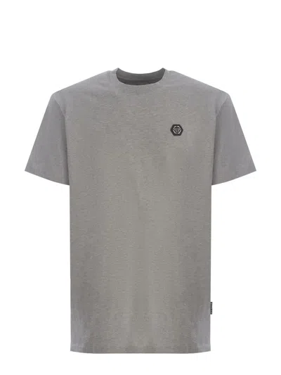 Shop Philipp Plein T-shirt In Grey