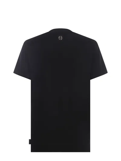 Shop Philipp Plein T-shirts And Polos Black