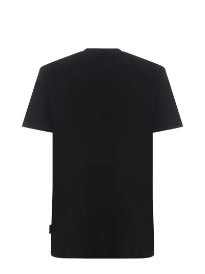 Shop Philipp Plein T-shirts And Polos Black