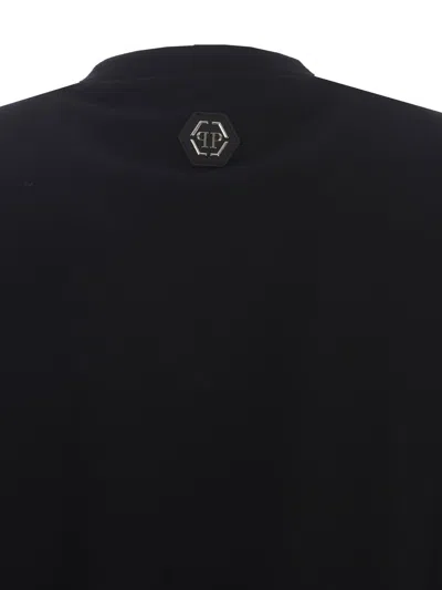 Shop Philipp Plein T-shirts And Polos Black