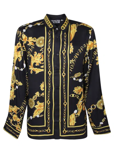 Shop Versace Jeans Couture Shirts In Black