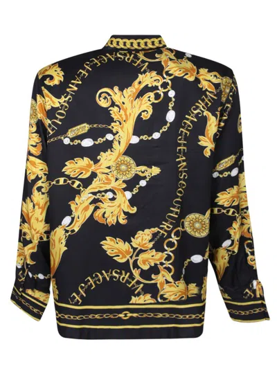 Shop Versace Jeans Couture Shirts In Black