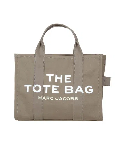 Shop Marc Jacobs Canvas Handbag In Green