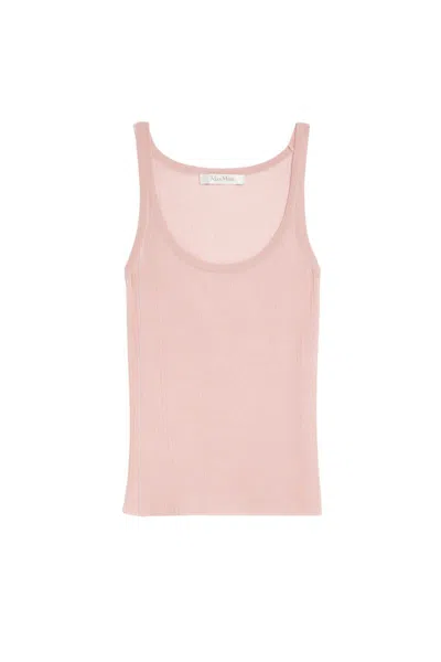 Shop Max Mara T-shirts And Polos In Pink