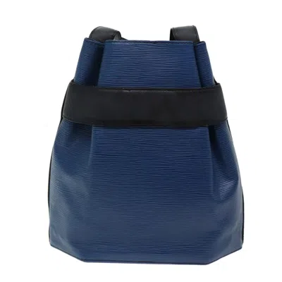 Pre-owned Louis Vuitton Sac D'épaule Blue Leather Shoulder Bag ()