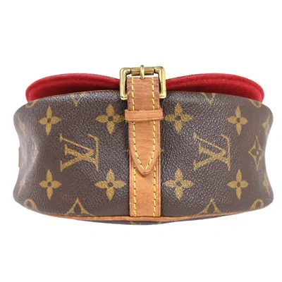 Pre-owned Louis Vuitton Tambourine Brown Canvas Shoulder Bag ()