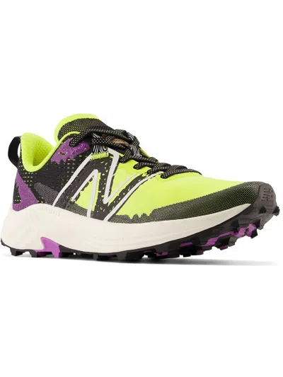 Shop New Balance Fuelcell Summit Unknown V3 Womens Outdoor Trail Running & Training Shoes In Yellow