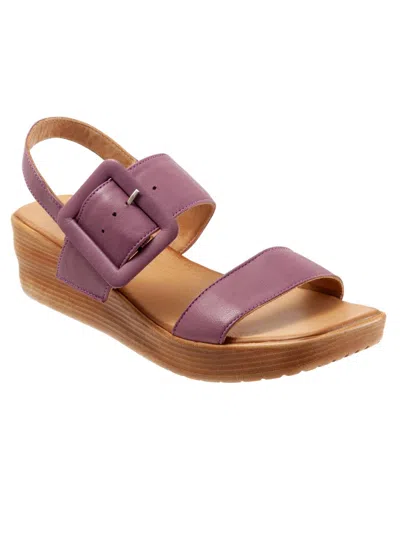 Shop Bueno Marcia Womens Faux Leather Square Toe Platform Sandals In Multi