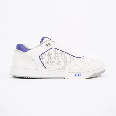 Shop Dior B27 Low-top / Leather In White