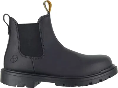 Shop Berrendo Men's Pull-on Work Boots In Black
