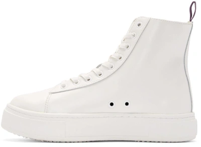 Shop Eytys White Kibo High-top Sneakers