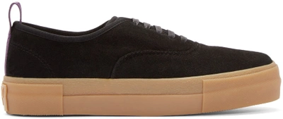 Eytys Black Suede Mother Trainers