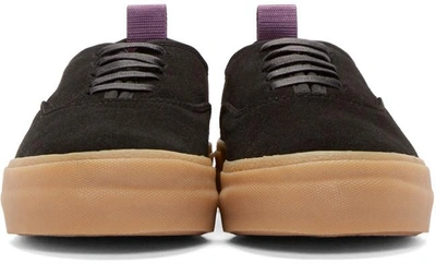 Shop Eytys Black Suede Mother Sneakers