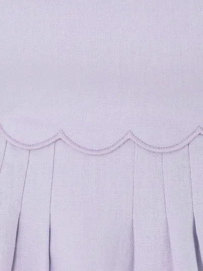 Shop Zimmermann Linen Dress With Cut-out Detail