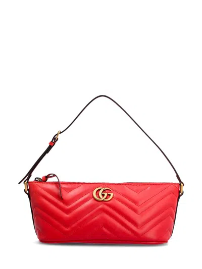 Shop Gucci Handbags In Poppy Bright Red