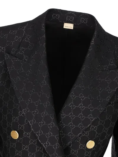 Shop Gucci Jackets In Black