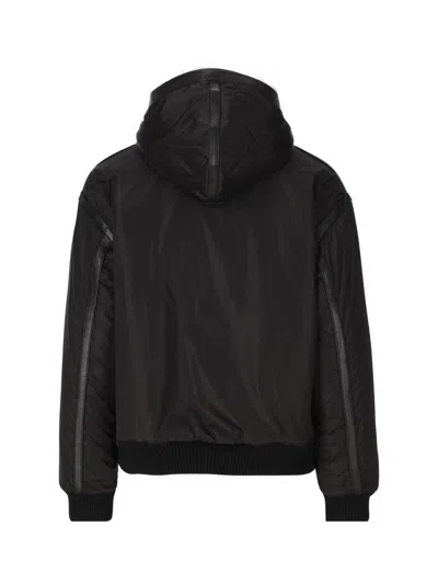 Shop Gucci Jackets In Cream/black