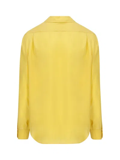 Shop Gucci Shirts In Yellow Iris/mix