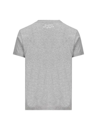 Shop Gucci T-shirt And Polo In Gray