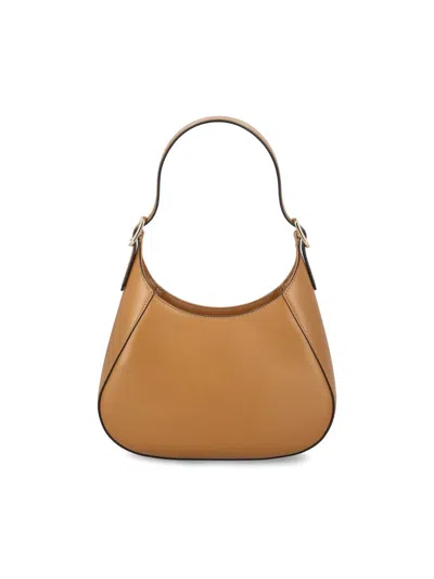 Shop Prada Handbags In Brown
