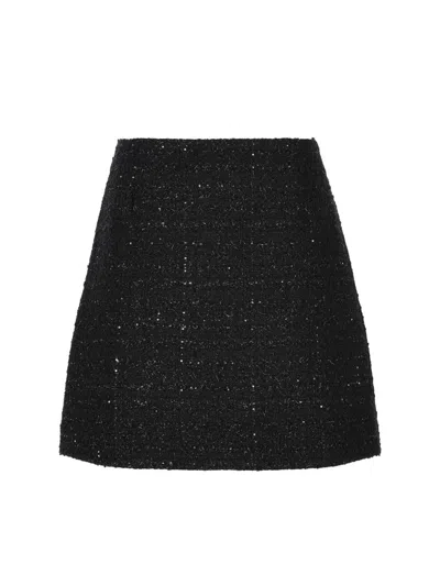 Shop Valentino Garavani Skirts In Black