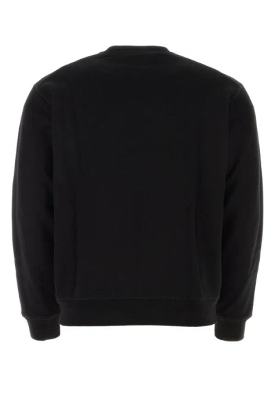 Shop Dsquared2 Dsquared Man Black Cotton Sweatshirt