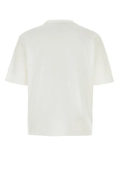 Shop Dsquared2 Dsquared Man White Cotton Oversize T-shirt