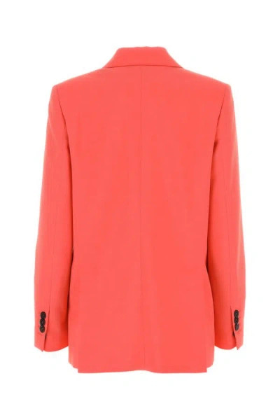Dsquared2 Dsquared Women Coral Stretch Polyester Blend New York Blazer In Red