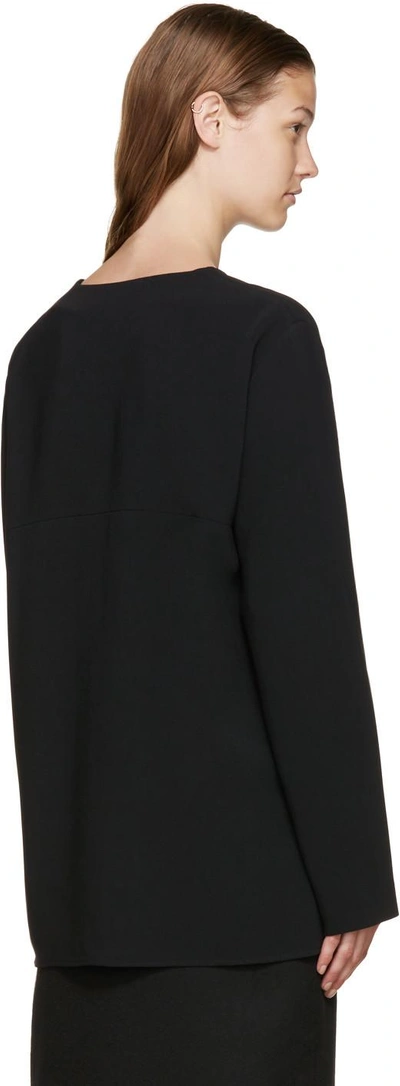 Shop Stella Mccartney Black Arlesa Blouse