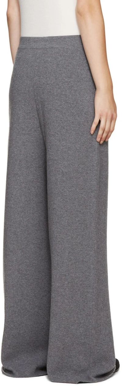 Shop Stella Mccartney Grey Wool Trousers