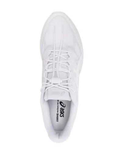 Shop Comme Des Garçons Sneakers In White