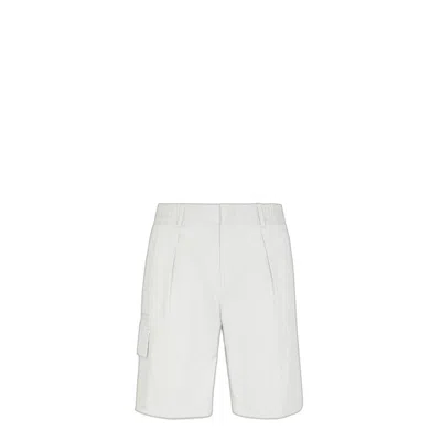Shop Fendi Pants In White