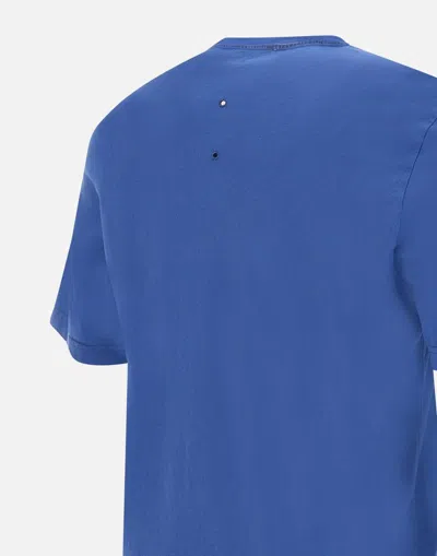 Shop Premiata T-shirts And Polos In Blue