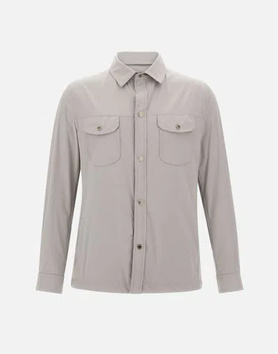 Shop Moorer Jackets In Grey