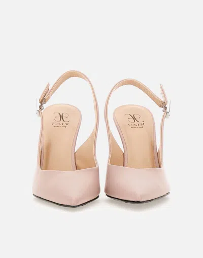 Shop Fabi Heels In Pink