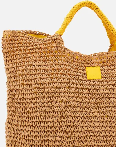 Shop Sundek Bags.. In Beige/yellow