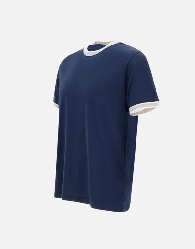 Shop Eleventy T-shirts And Polos In Blue