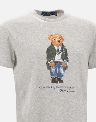 Shop Polo Ralph Lauren T-shirts And Polos In Grey