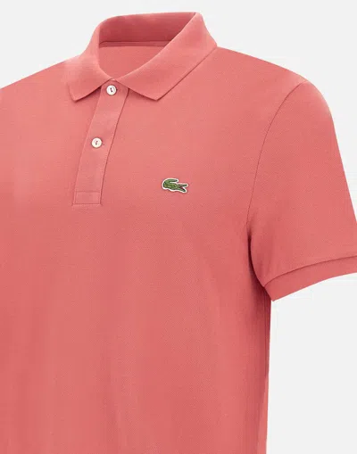 Shop Lacoste T-shirts And Polos In Orange