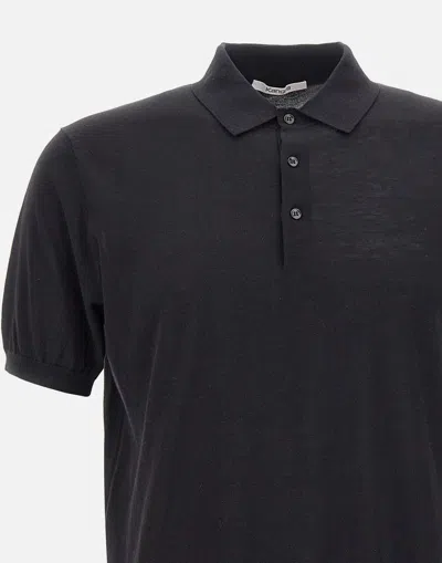 Shop Kangra Cashmere T-shirts And Polos In Black