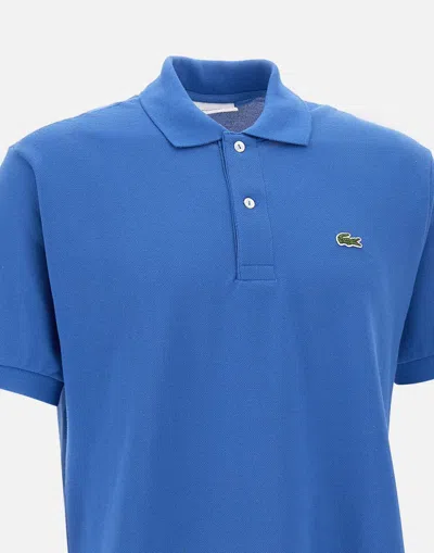 Shop Lacoste T-shirts And Polos In Blue