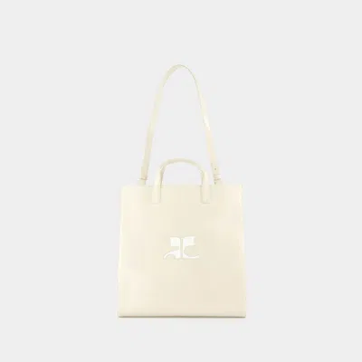 Shop Courrèges Totes In Grey