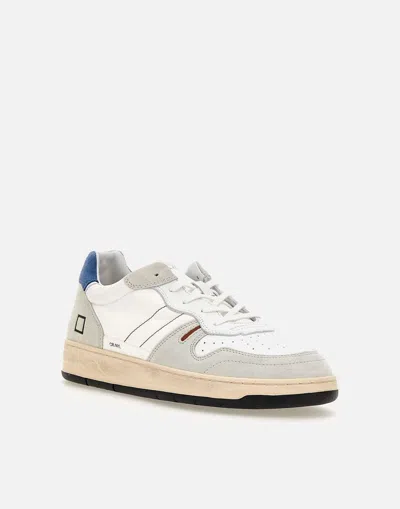 Shop Date D.a.t.e. Sneakers In White-blue