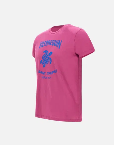 Shop Vilebrequin T-shirts And Polos In Fuchsia