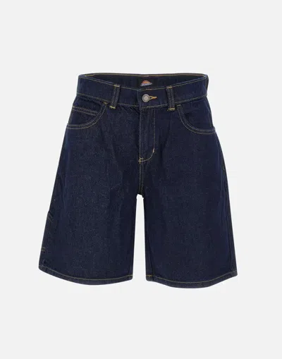 Shop Dickies Shorts In Blue