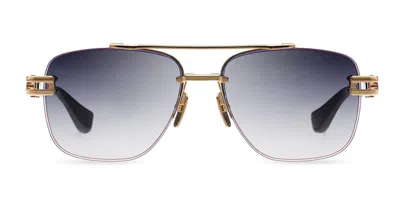 Shop Dita Sunglasses In Gold