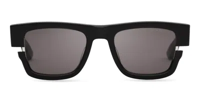 Shop Dita Sunglasses In Black Iron