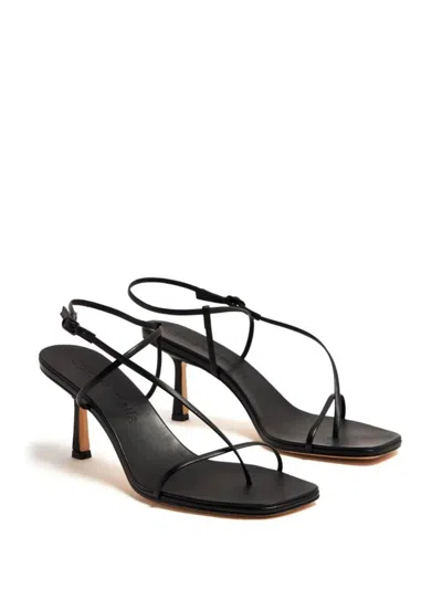 Shop Studio Amelia Sandals In Black