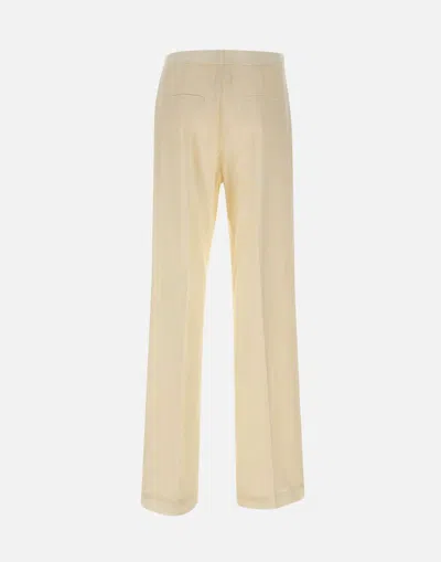 Shop Fabiana Filippi Trousers In White